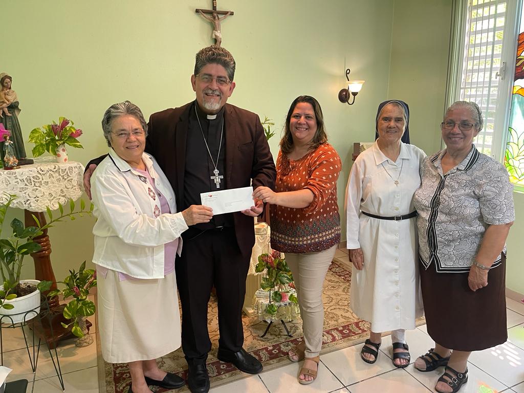 Premio y Donativo de Catholic Extension al Hogar Santa María Eufrasia